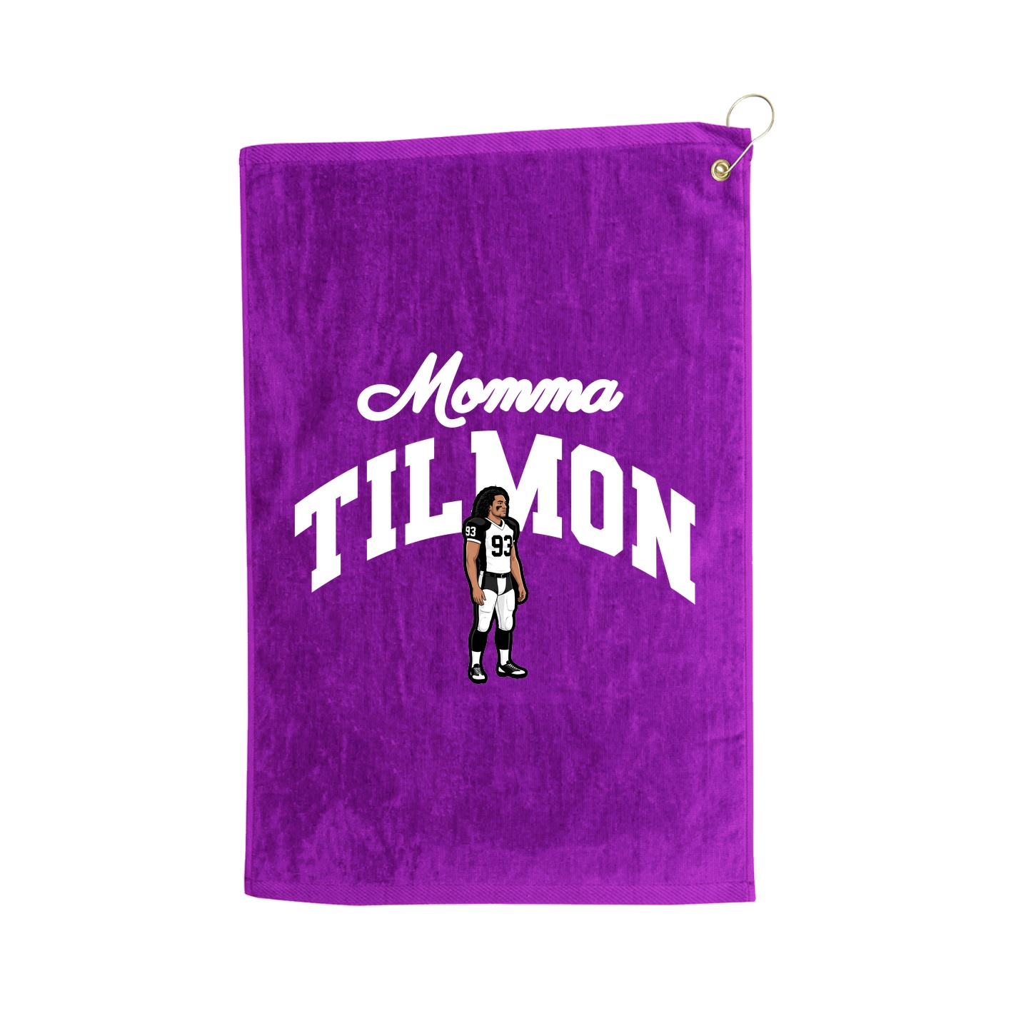 Golf Towel — Mothers Day Arch in Purple