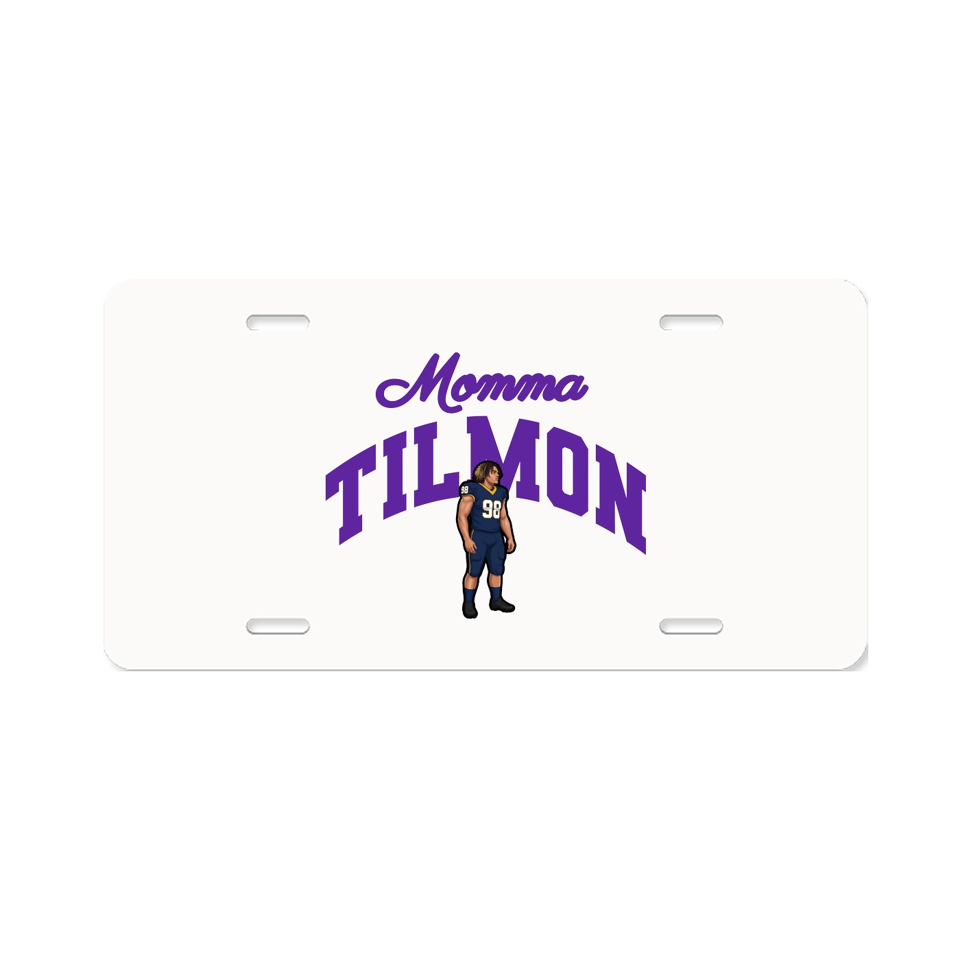License Plate — Mothers Day Arch in Classic