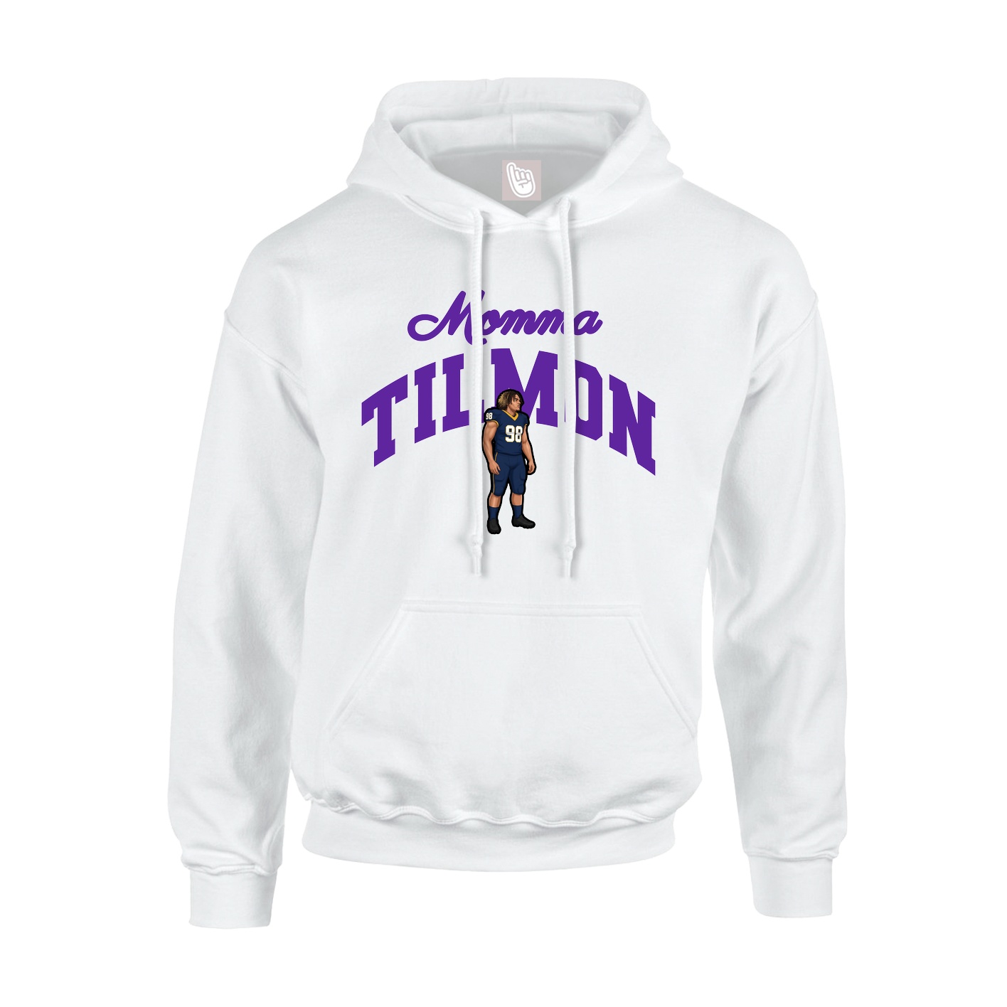Hoodie — Mothers Day Arch in White