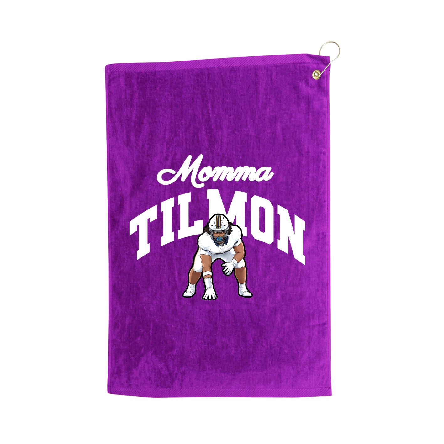 Golf Towel — Mothers Day Arch in Purple