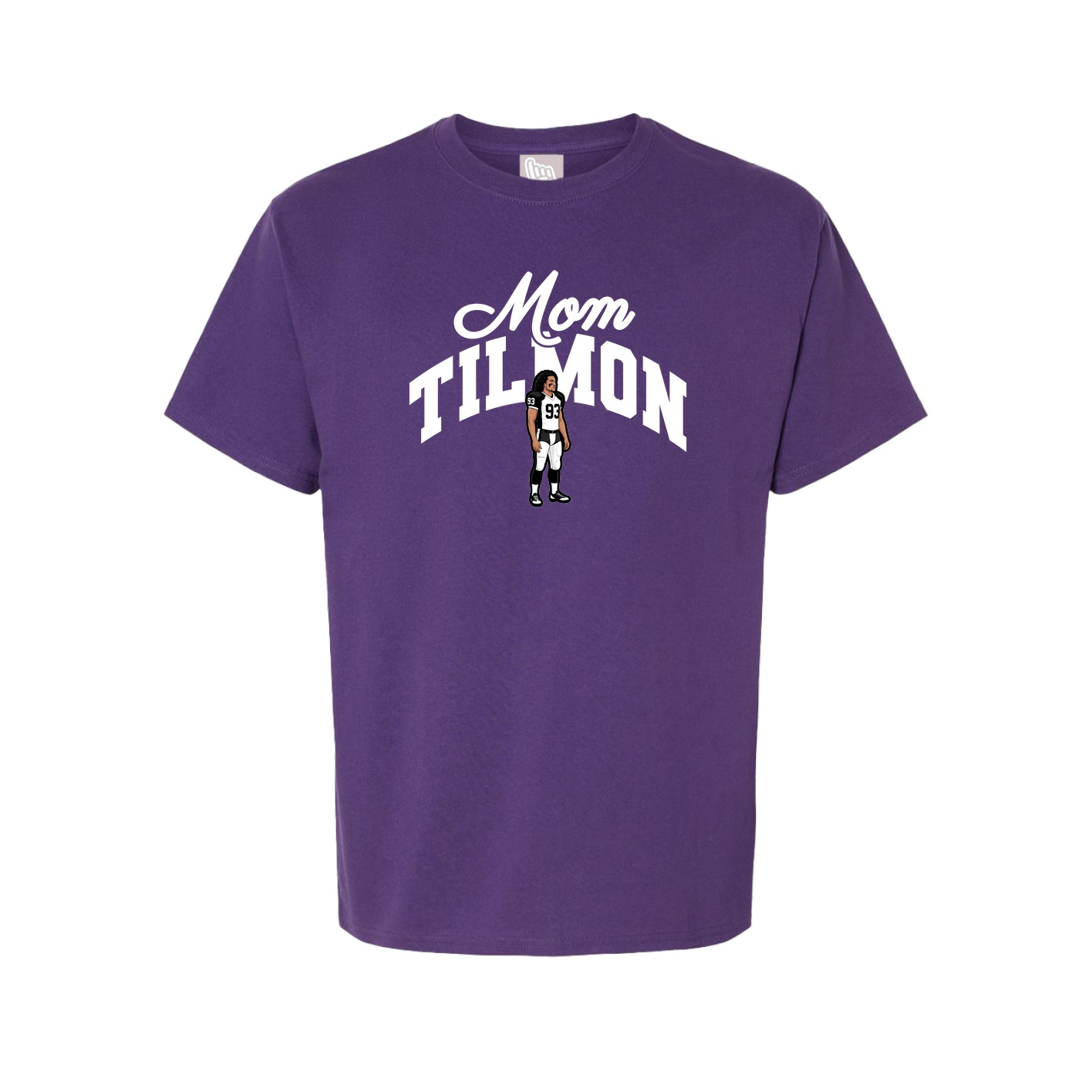 Youth Tee — Mothers Day Arch in Purple