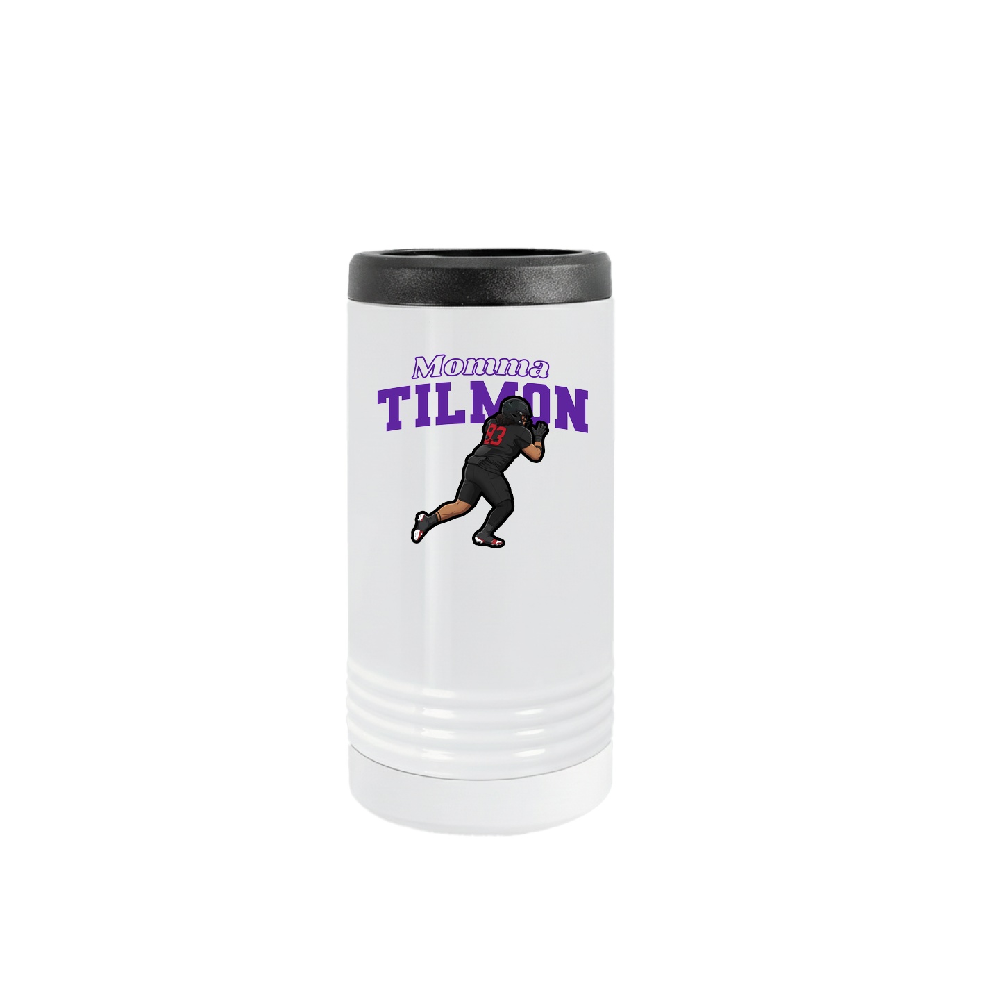 Slim Beverage Holder — Mothers Day Block in White