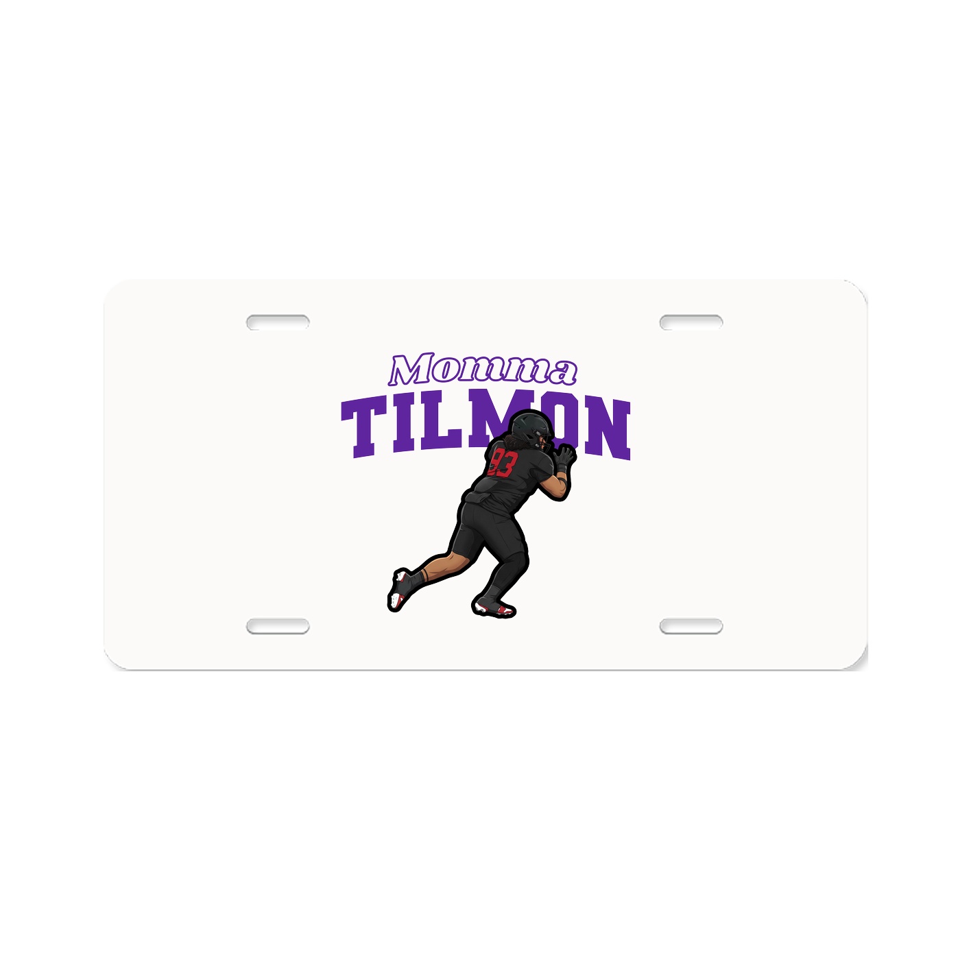 License Plate — Mothers Day Block in Classic