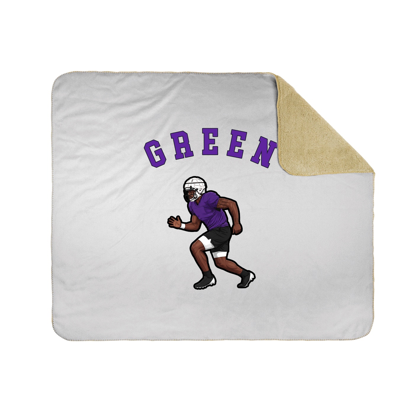 Throw Blanket — Shirsey Arch in White