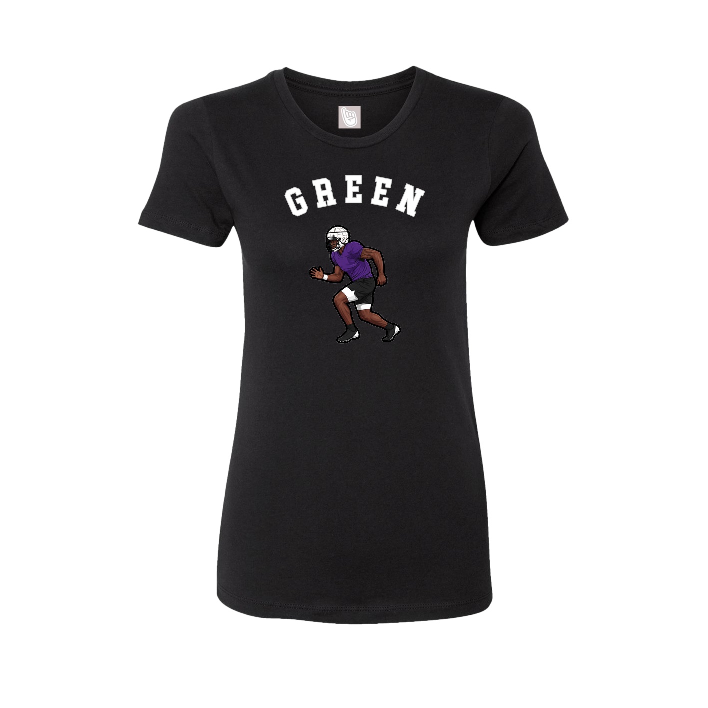Womens Tee — Shirsey Arch in Black