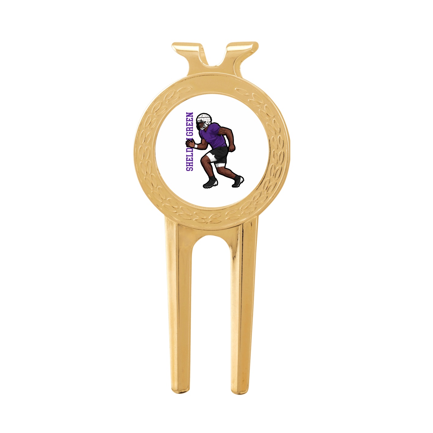 Divot Tool with Ball Marker — Name Vertical in Classic