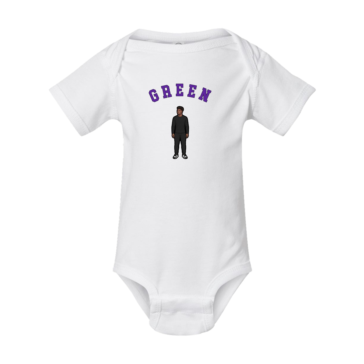 Baby Onesie — Shirsey Arch in White