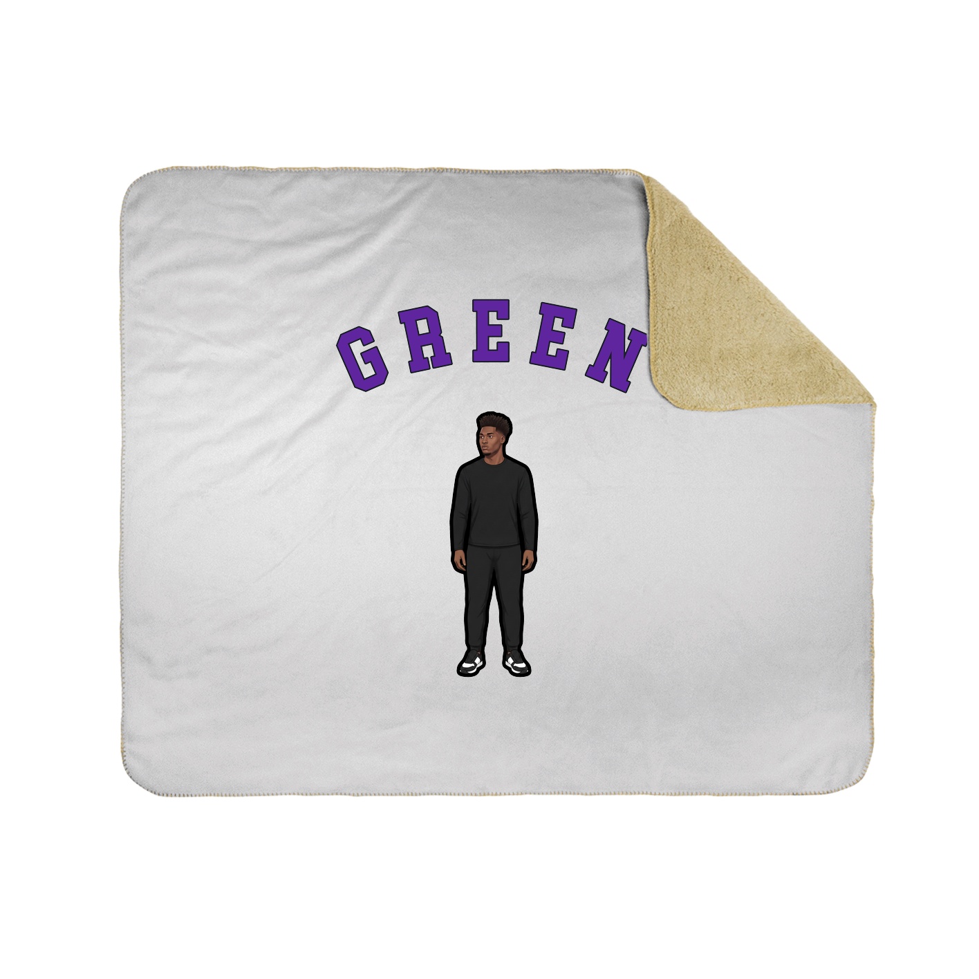Throw Blanket — Shirsey Arch in White