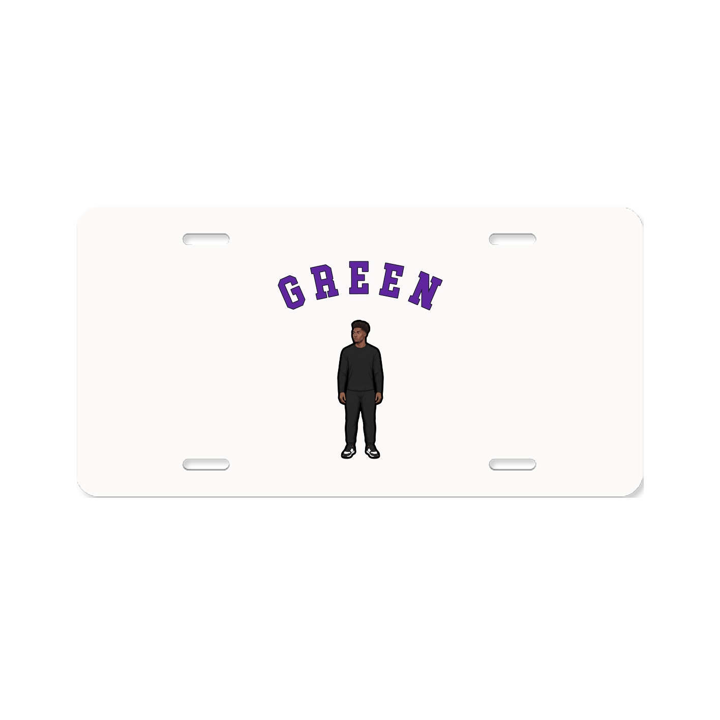 License Plate — Shirsey Arch in Classic