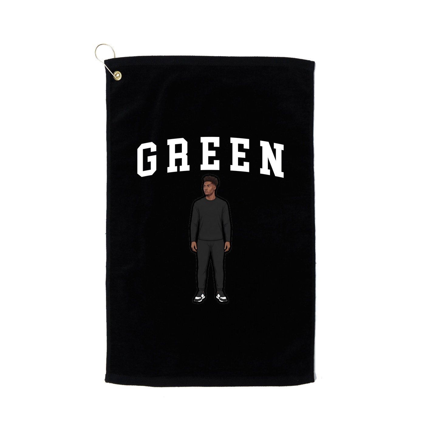 Golf Towel — Shirsey in Black