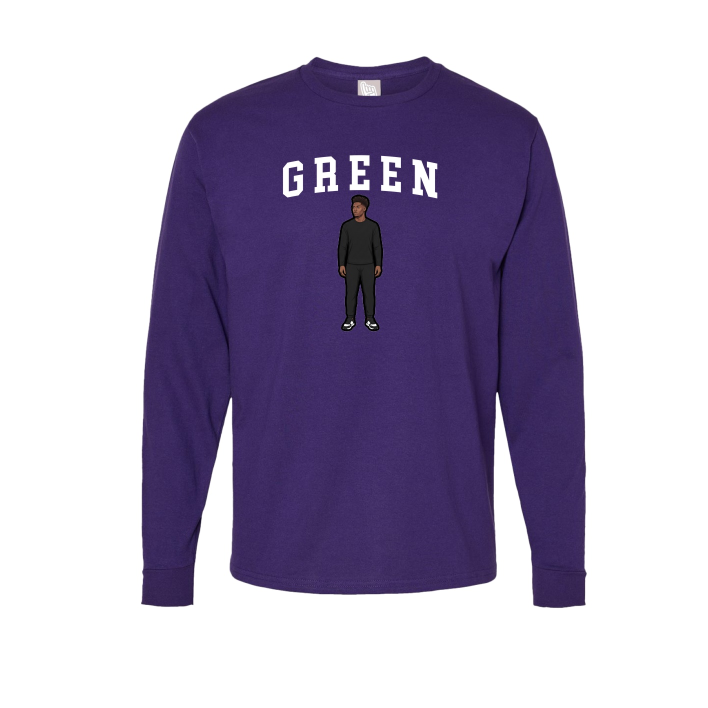 Long Sleeve Tee — Shirsey in Purple