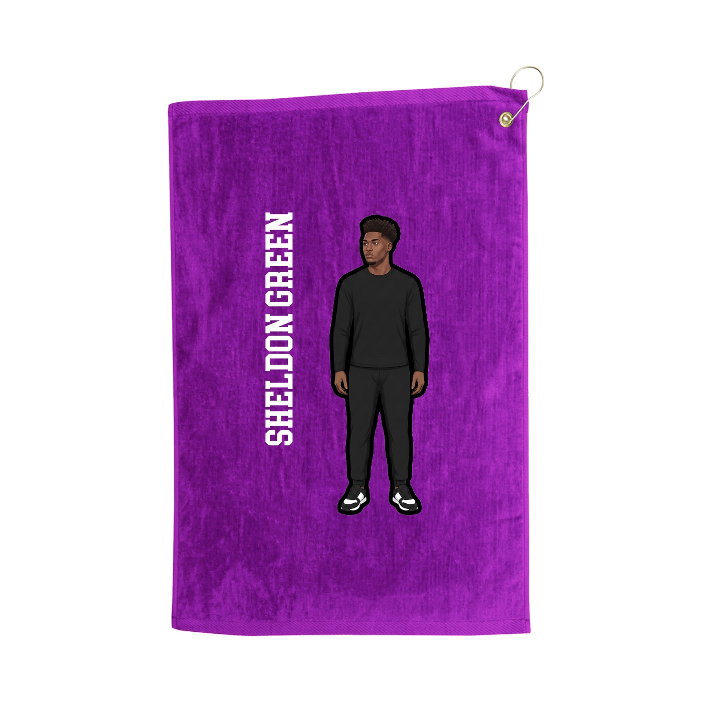 Terry Velour Golf Towel