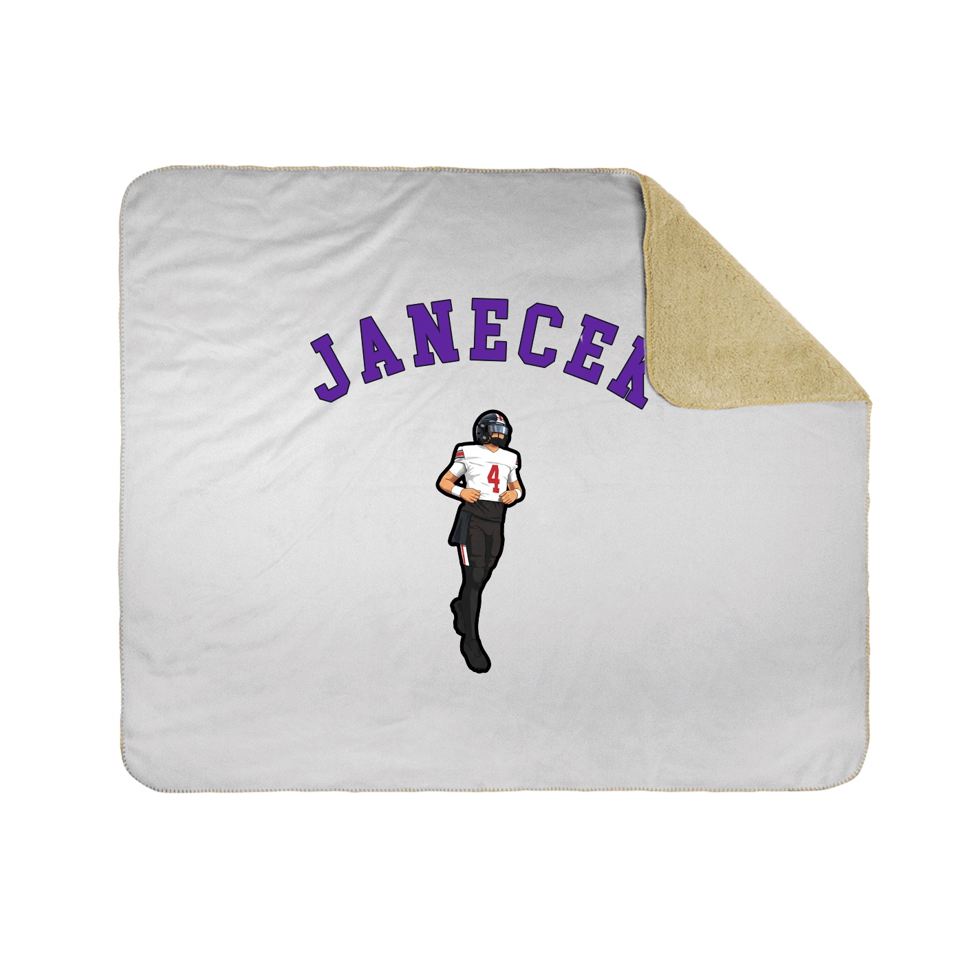 Throw Blanket — Shirsey Arch in White