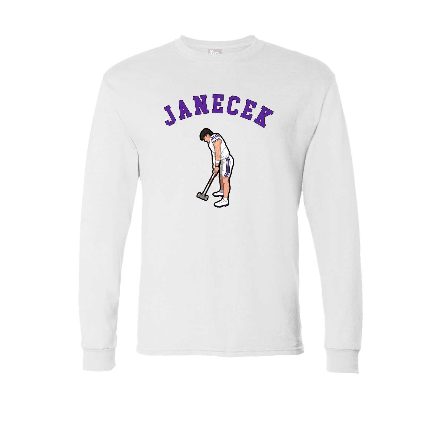 Long Sleeve Tee — Shirsey Arch in White