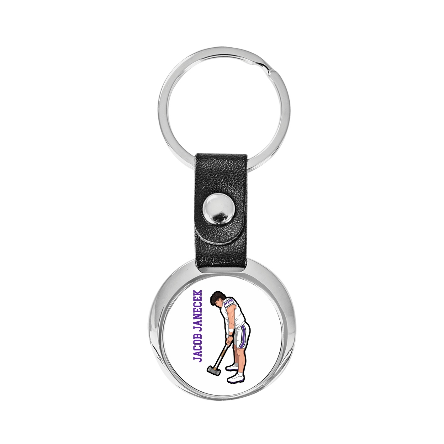 Key Chain — Name Vertical in Classic