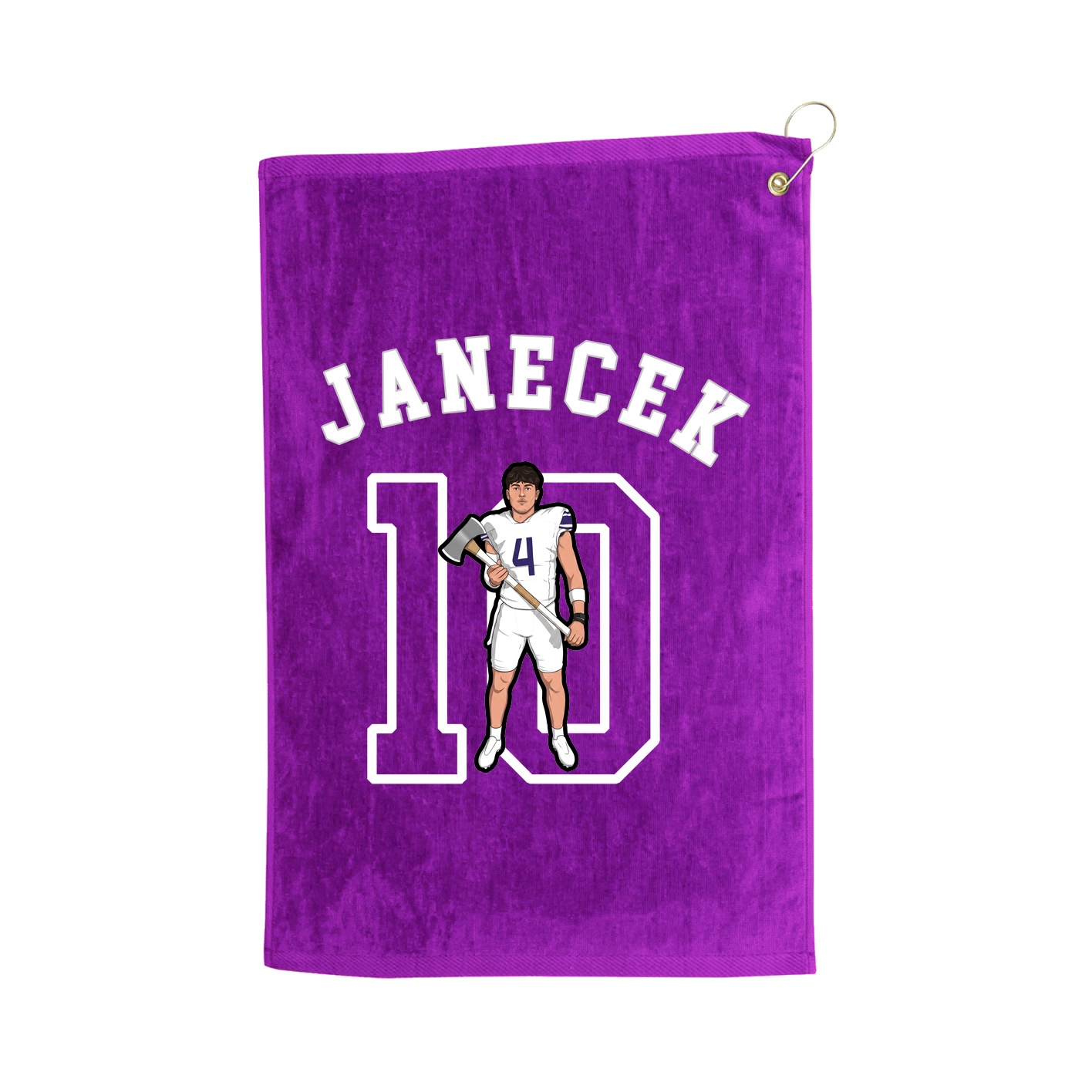 Golf Towel — Shirsey Arch in Purple