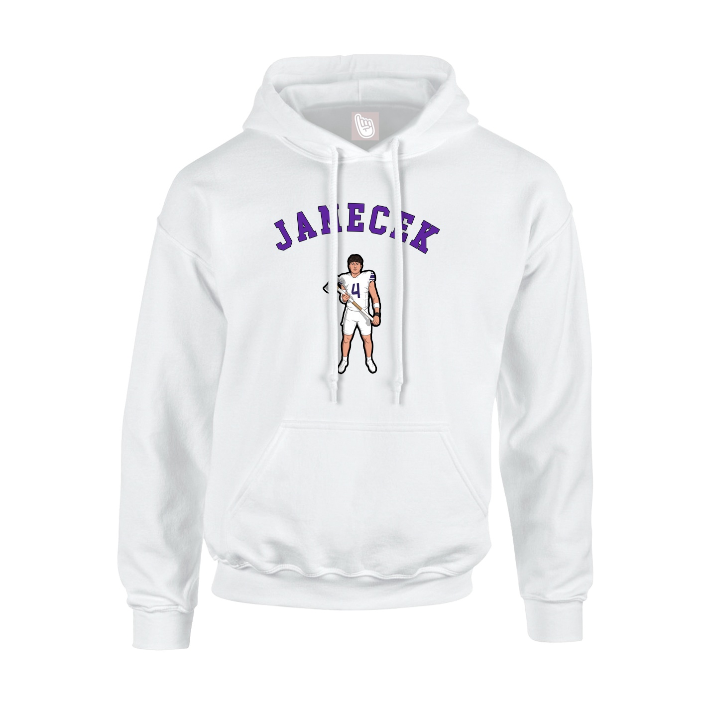 Hoodie — Shirsey Arch in White