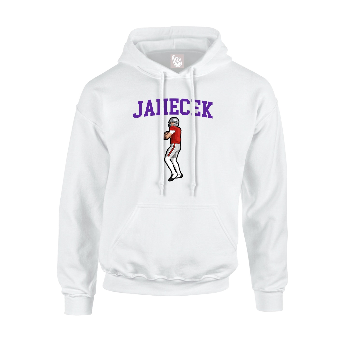Youth Hoodie — Shirsey in White