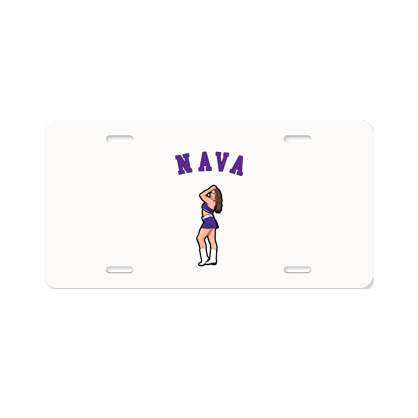 License Plate — Shirsey Arch in Classic