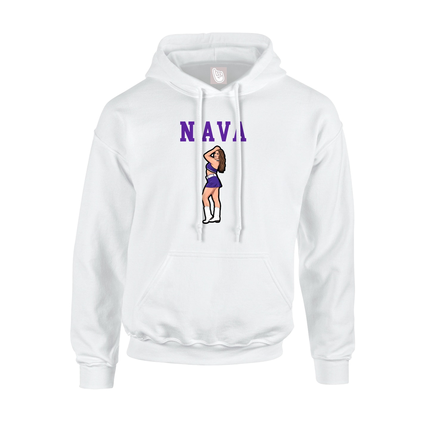 Youth Hoodie — Shirsey in White