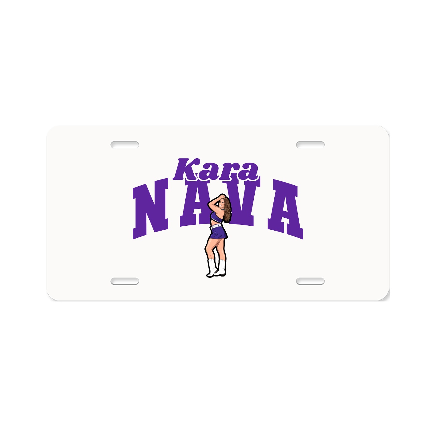 License Plate — Signature Arch in Classic
