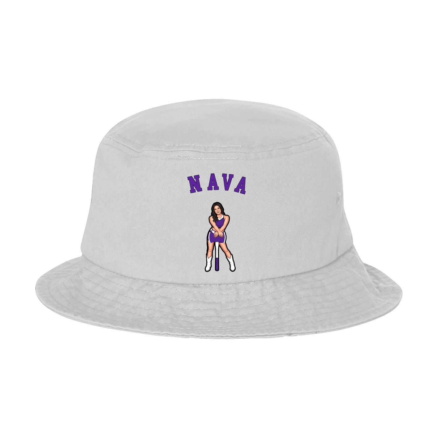 Bucket Cap — Shirsey Arch in White