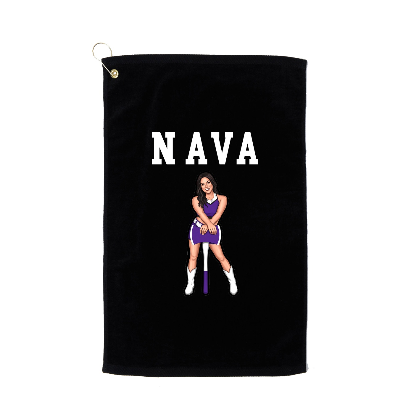 Golf Towel — Shirsey in Black