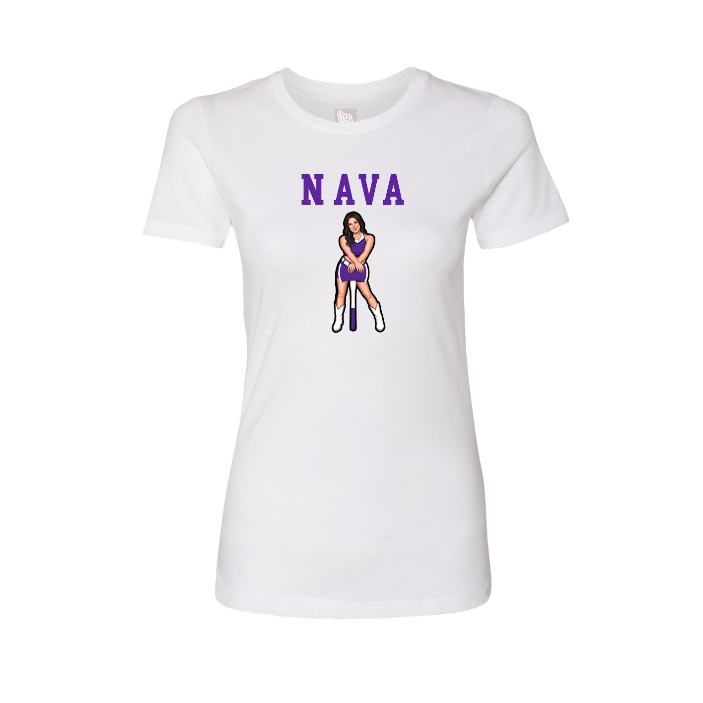 Fitted Women's Tee — Shirsey in White