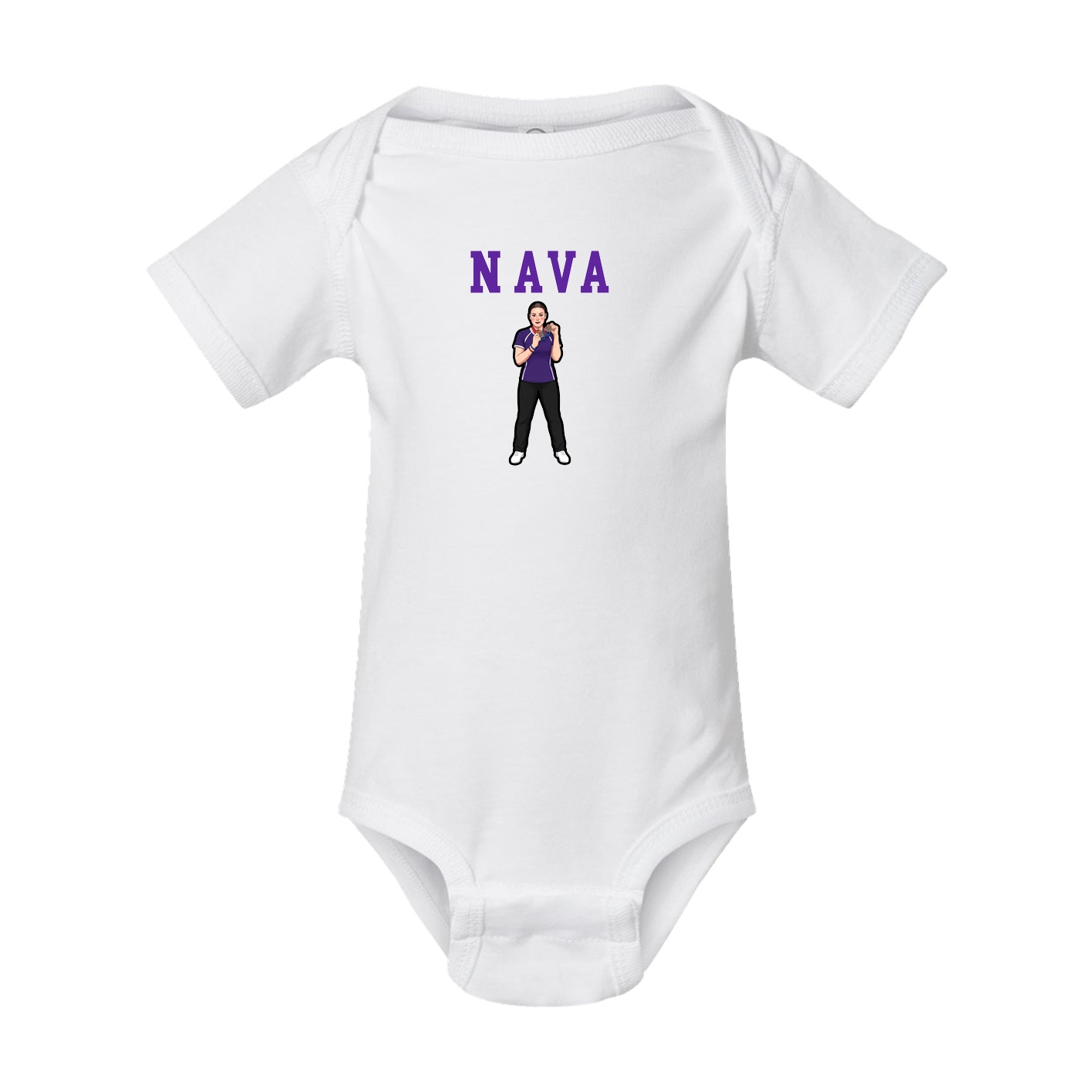 Baby Onesie — Shirsey in White