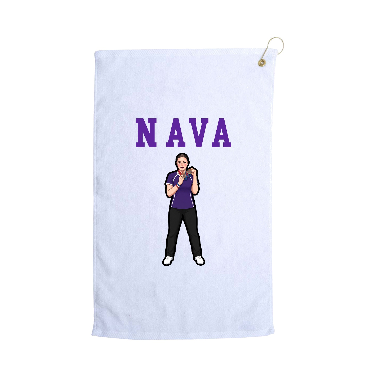 Golf Towel — Shirsey in White
