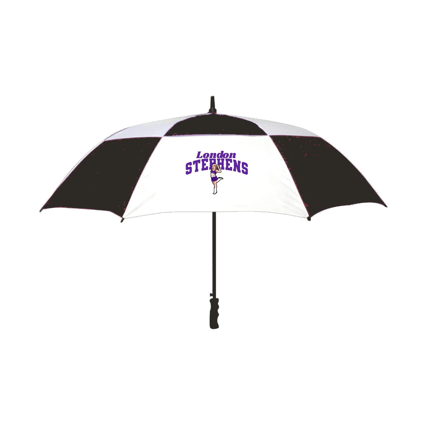 Golf Umbrella — Signature Arch in Black