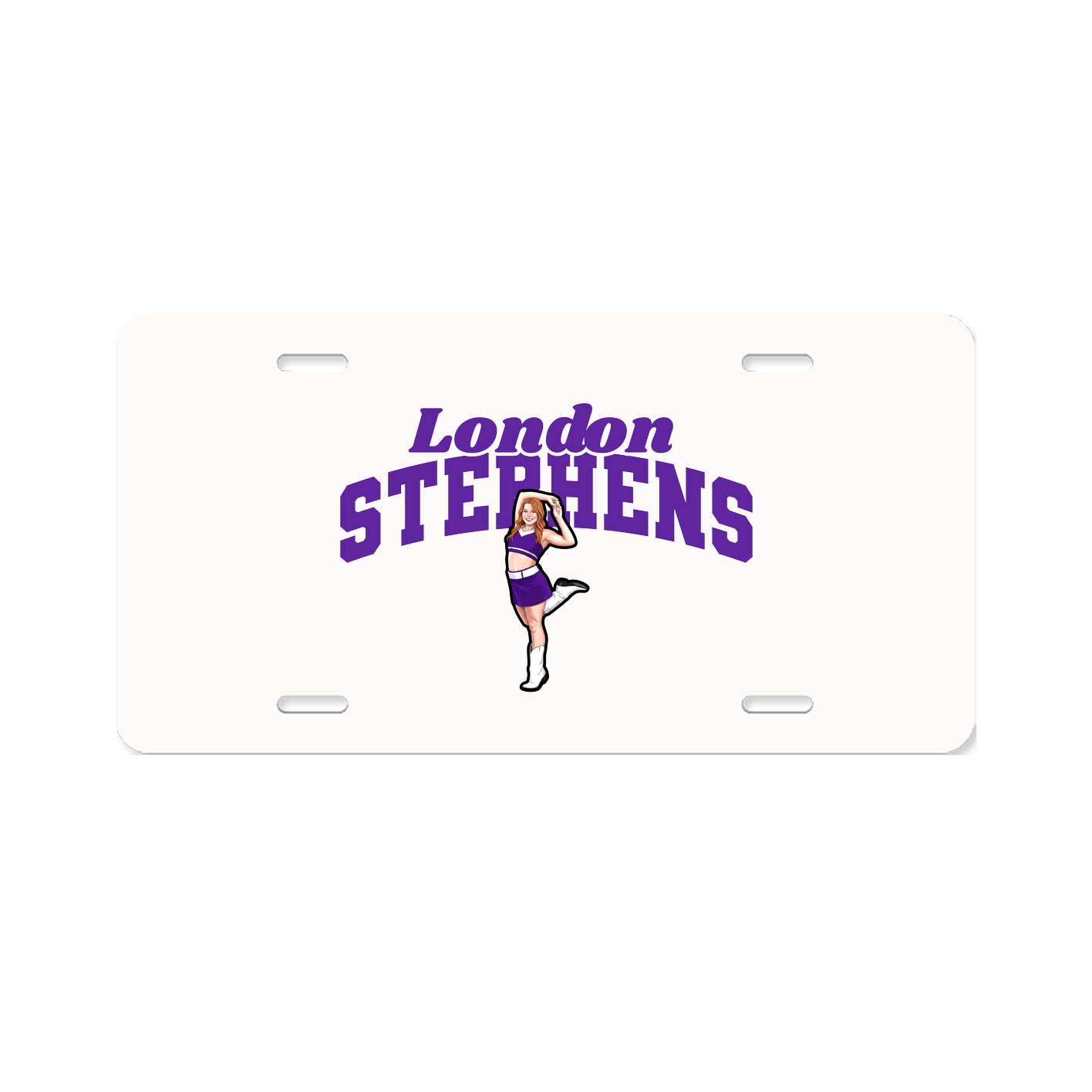 License Plate — Signature Arch in Classic