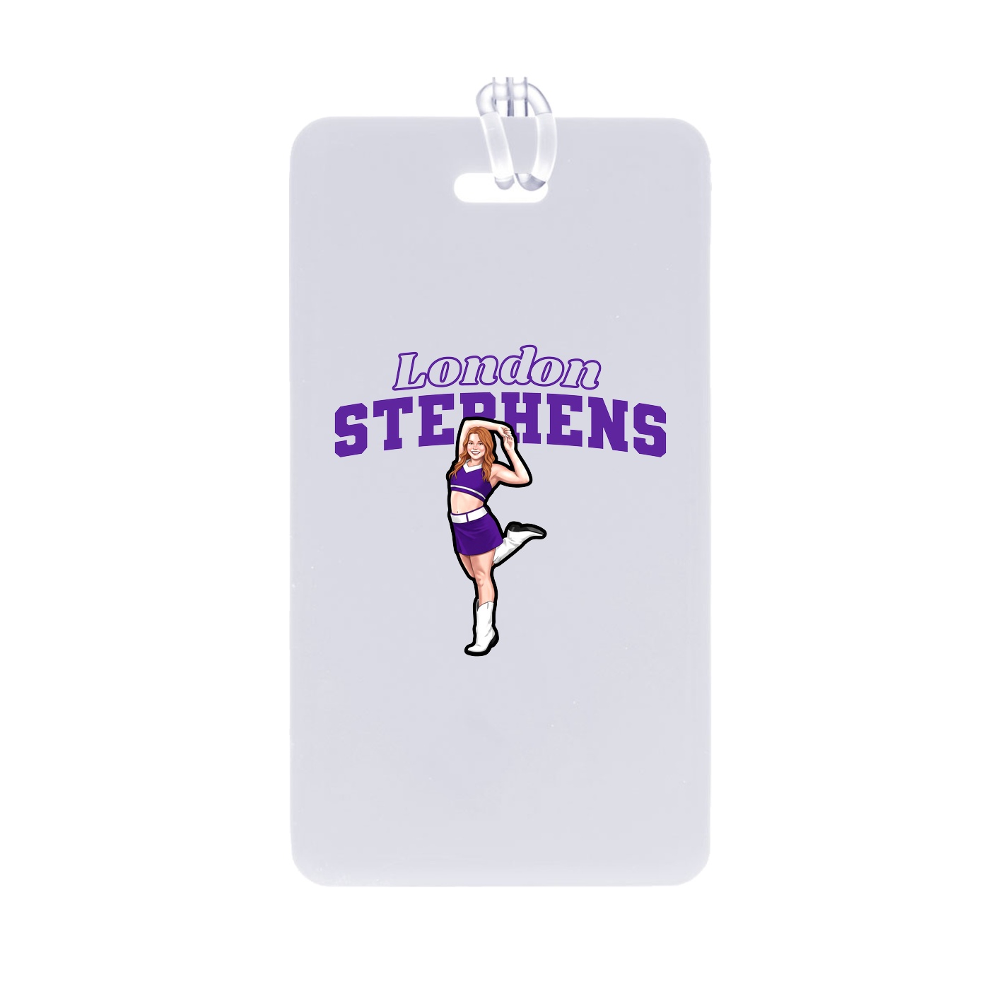 Bag Tag — Name Arch in Classic