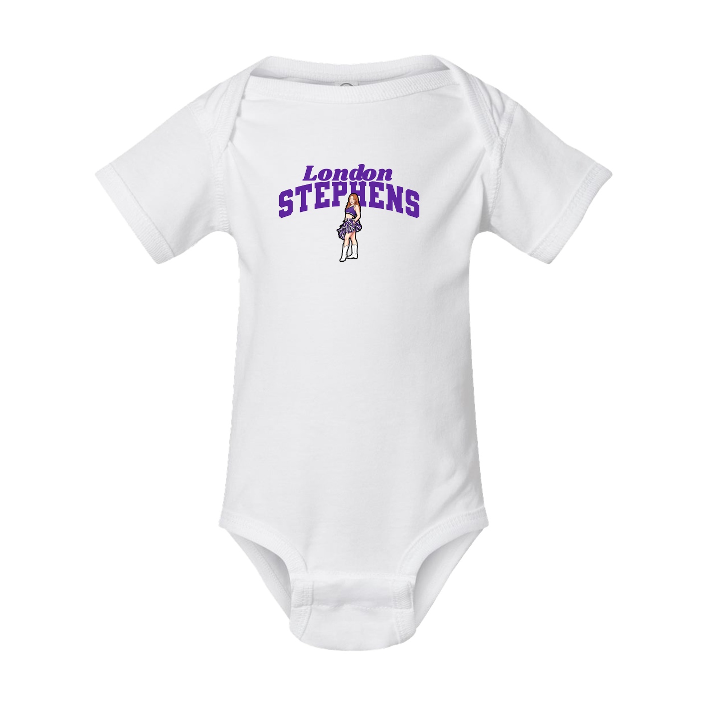 Baby Onesie — Signature Arch in White