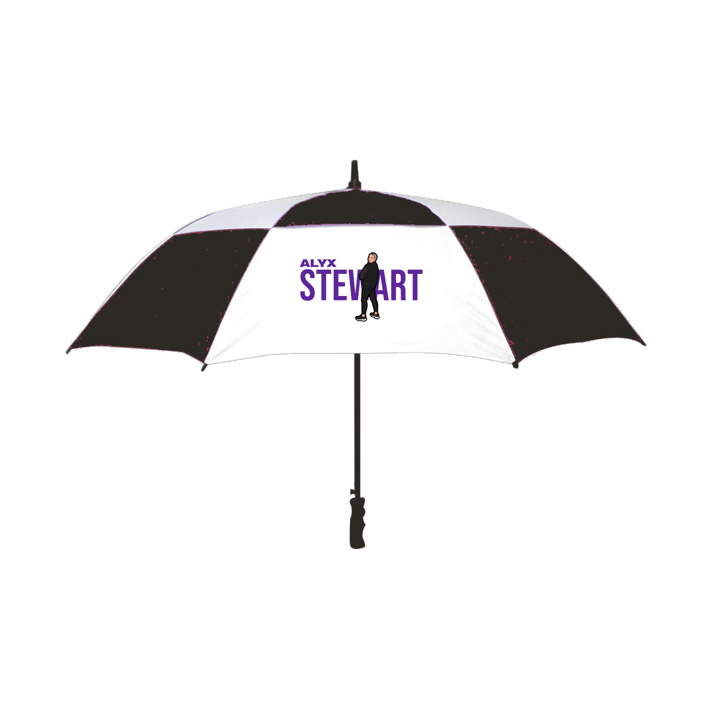 Golf Umbrella — Player Name in Black