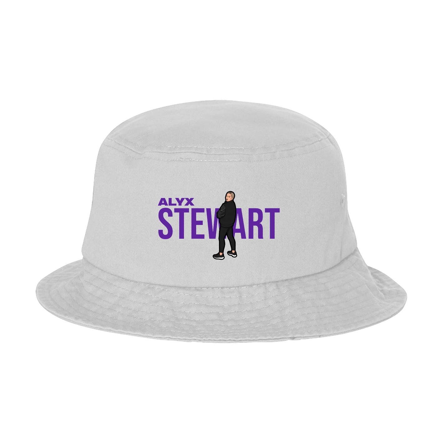 Bucket Cap — Player Name in White