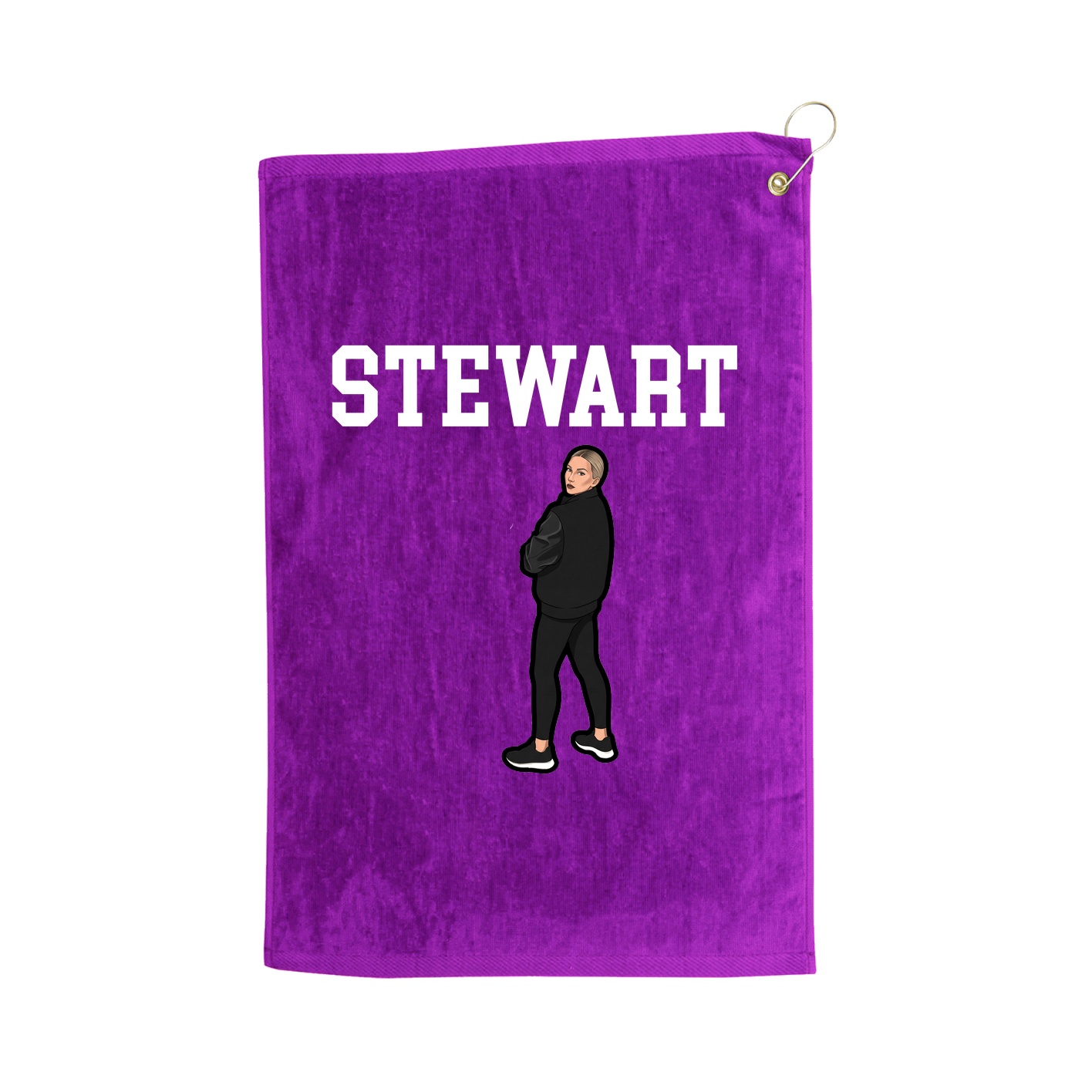 Golf Towel — Shirsey in Purple