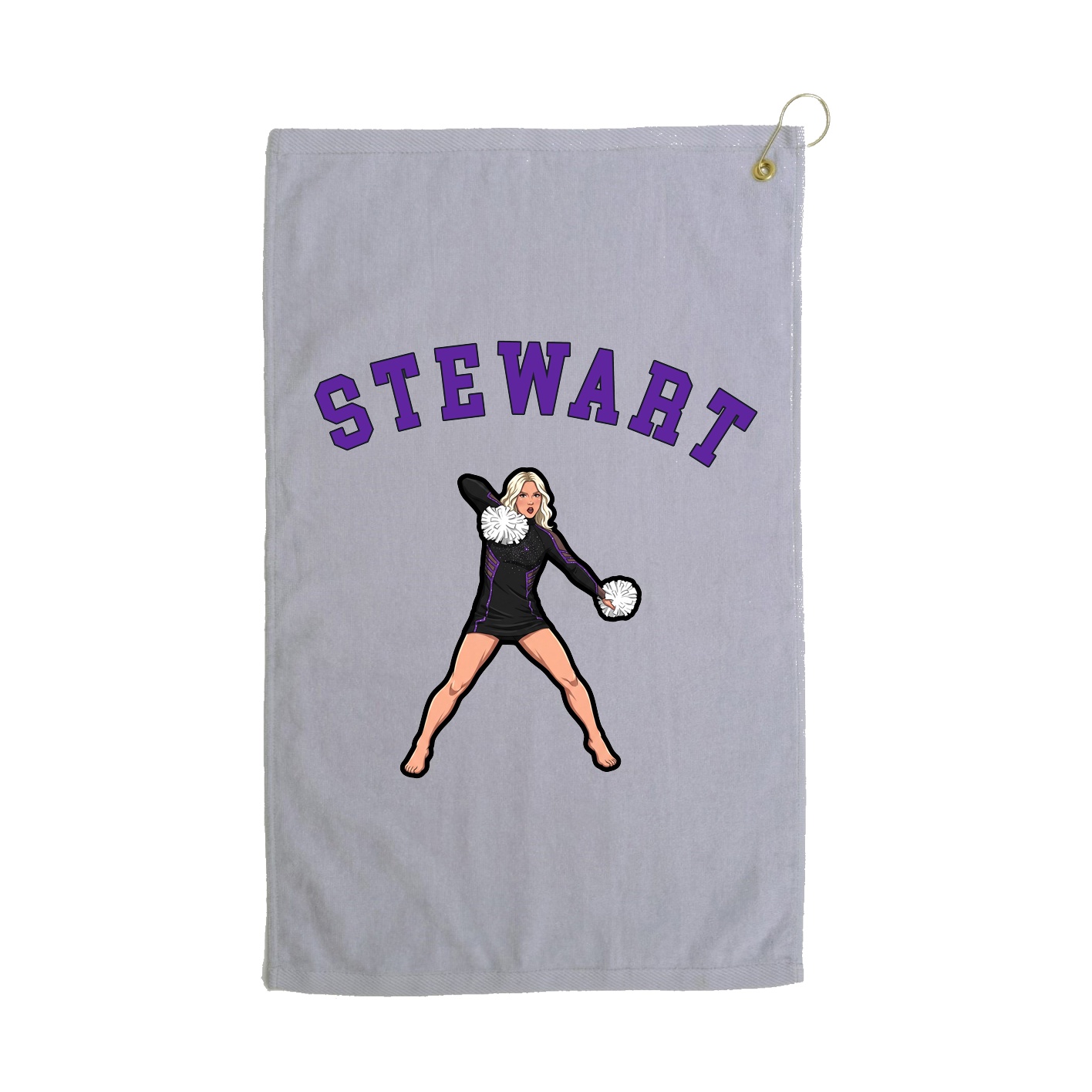 Golf Towel — Shirsey Arch in Grey