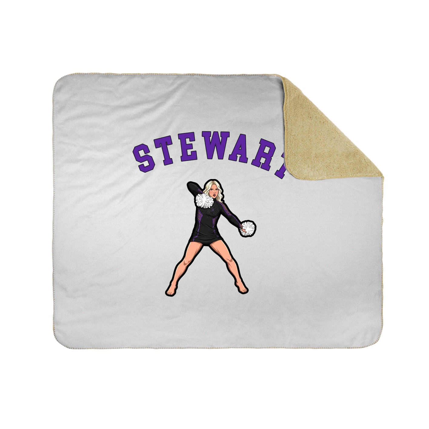 Throw Blanket — Shirsey Arch in White