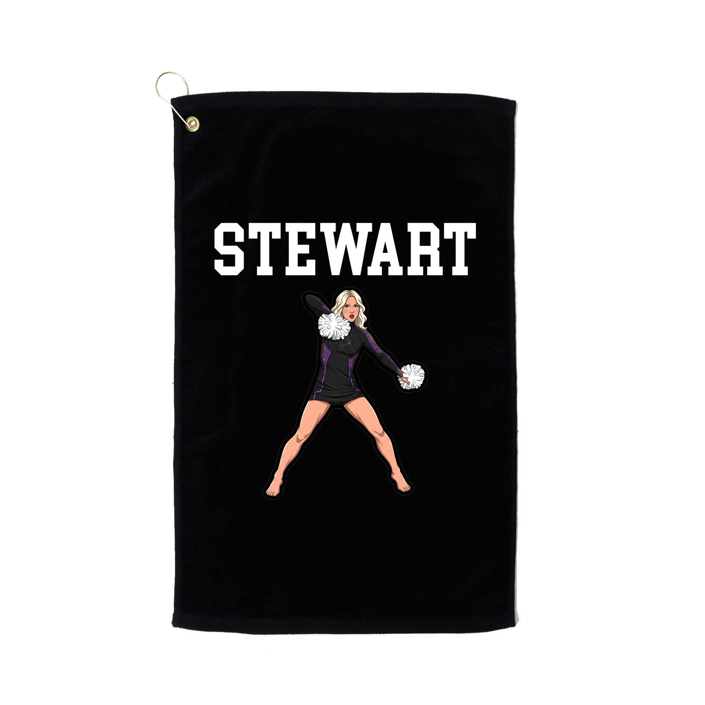 Golf Towel — Shirsey in Black
