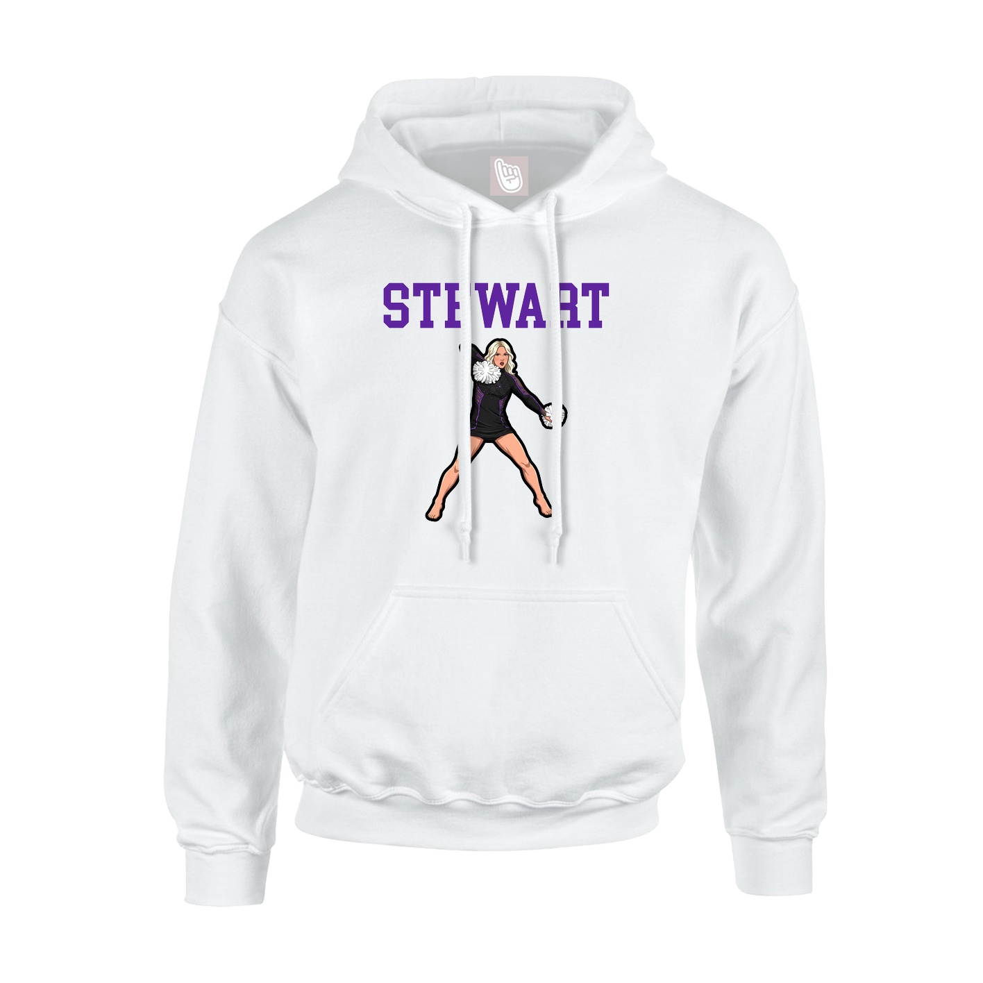 Youth Hoodie — Shirsey in White