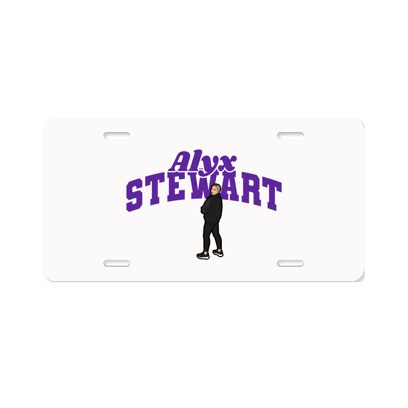 License Plate — Signature Arch in Classic