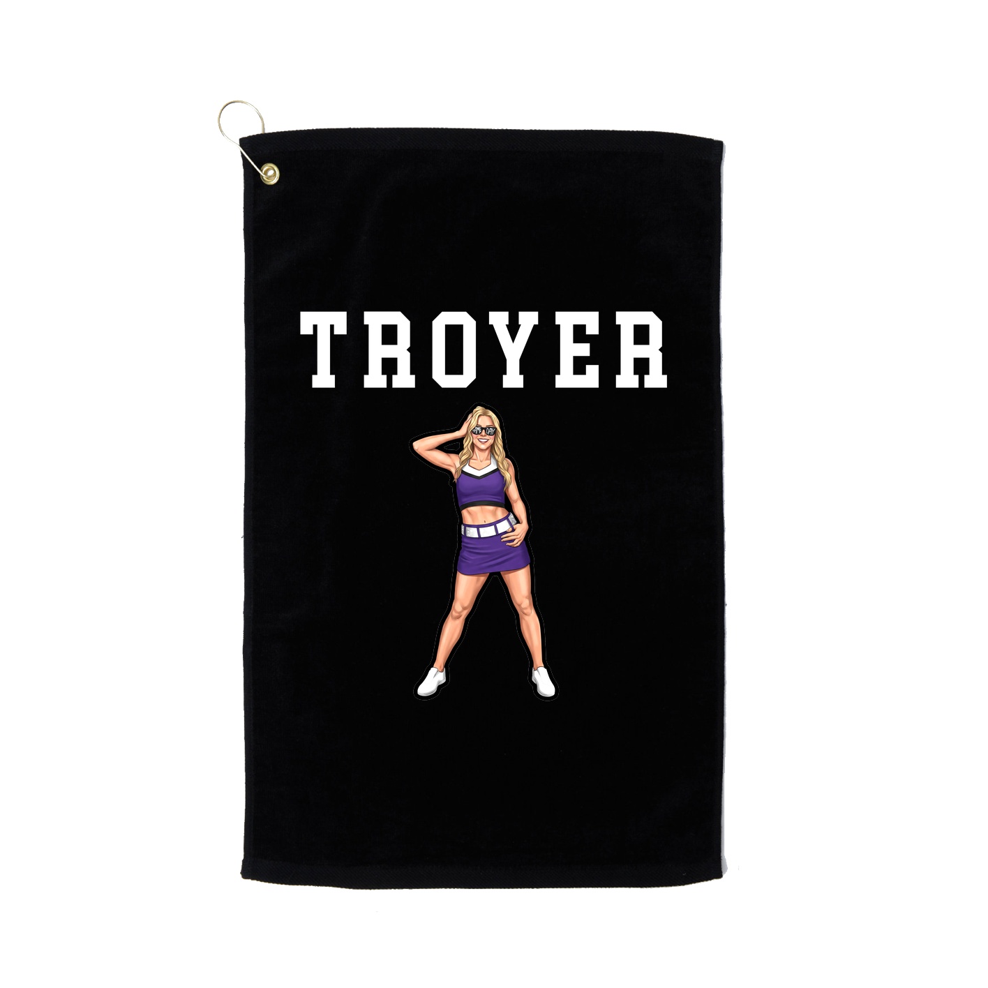 Golf Towel — Shirsey in Black
