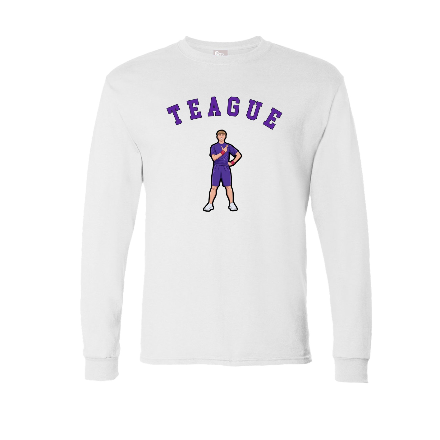 Long Sleeve Tee — Shirsey Arch in White