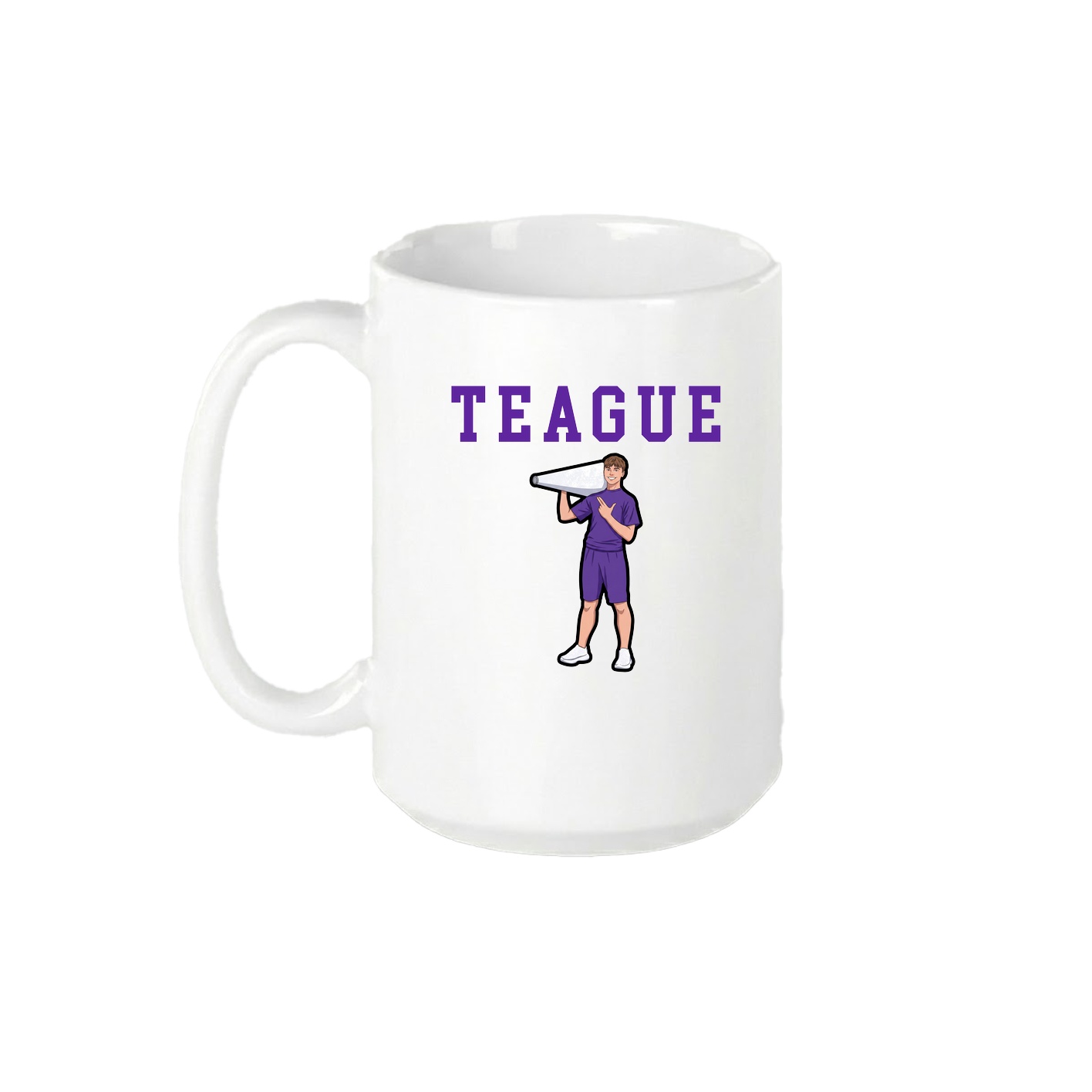 15oz Coffee Mug — Shirsey in White