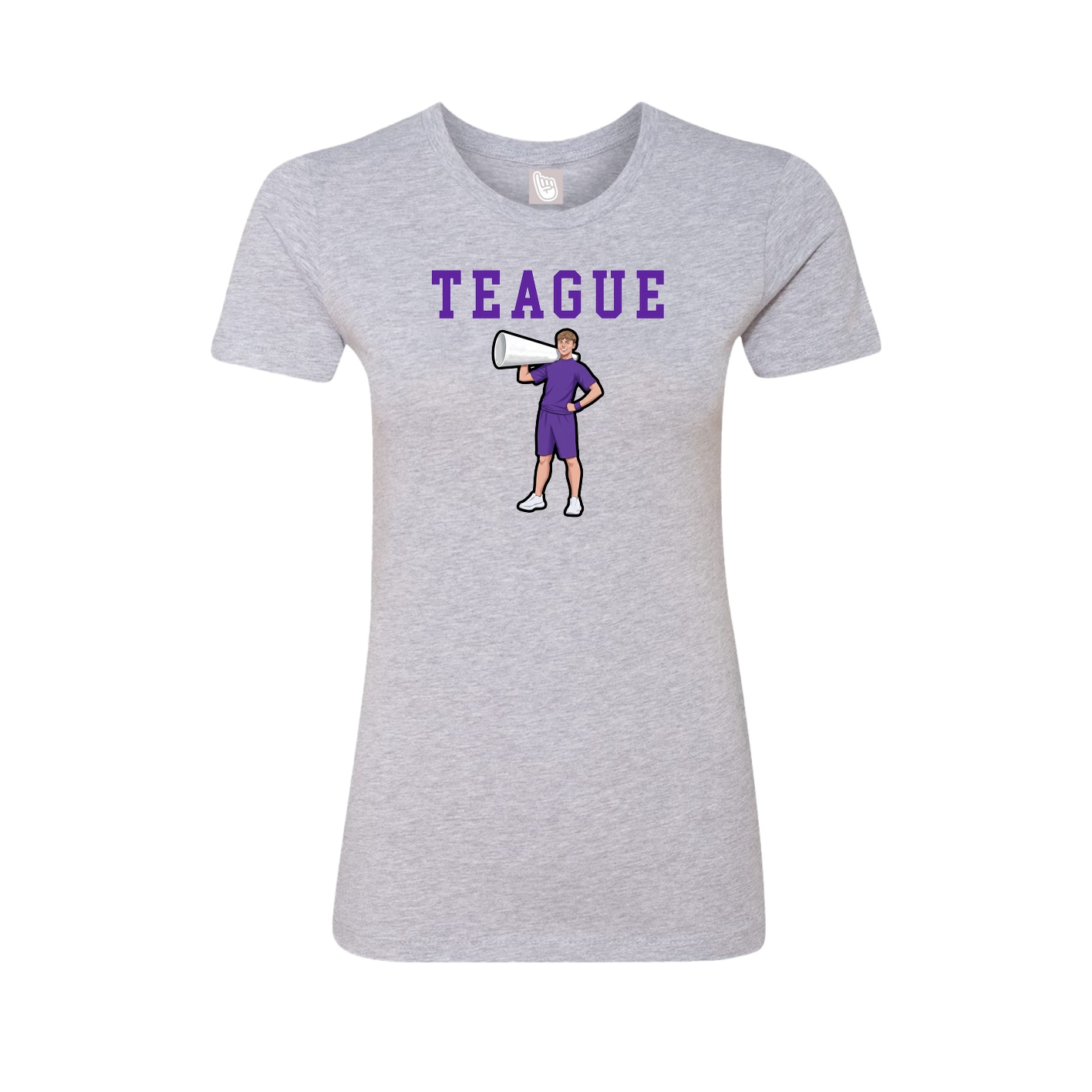 Fitted Women's Tee — Shirsey in Grey