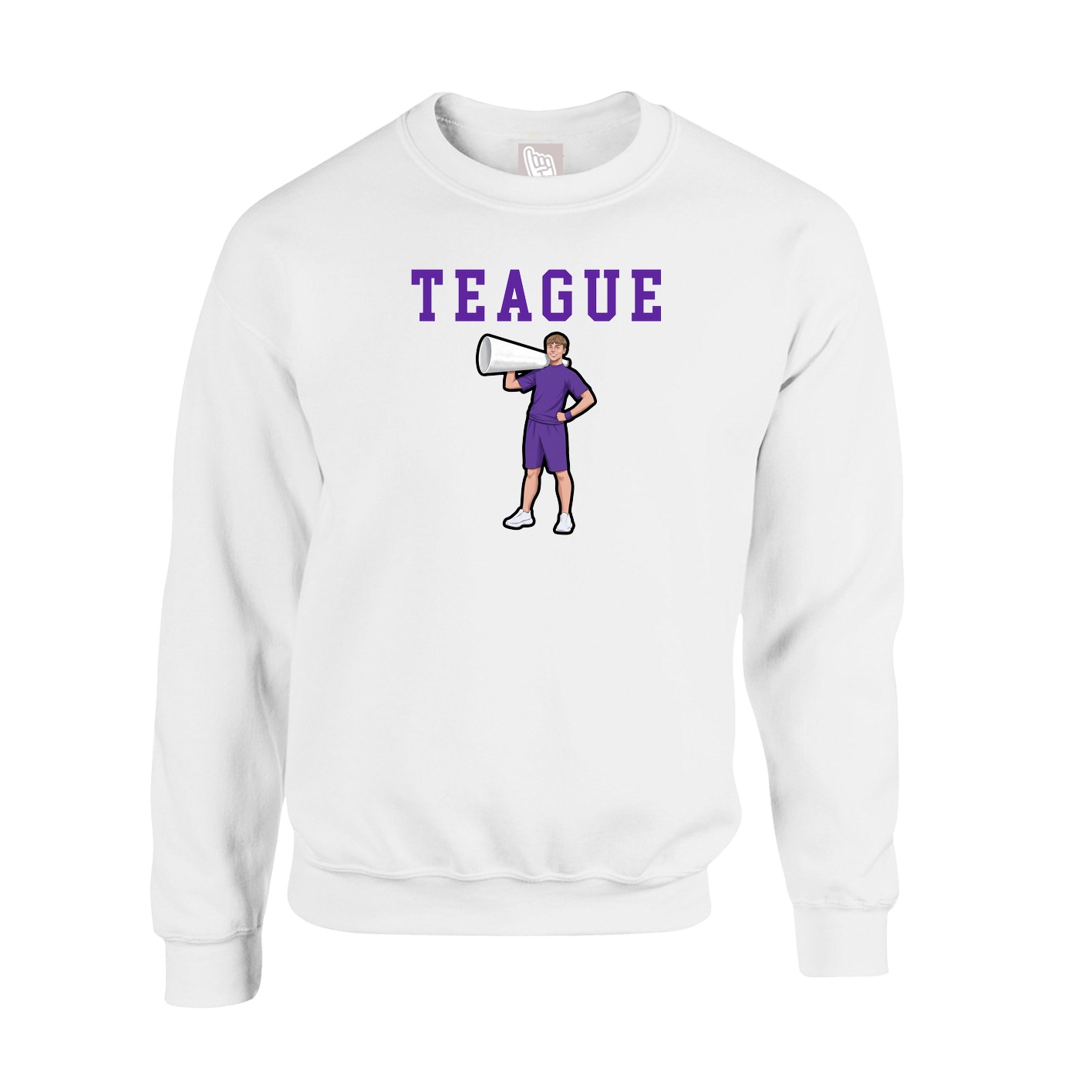 Fleece Crew — Shirsey in White