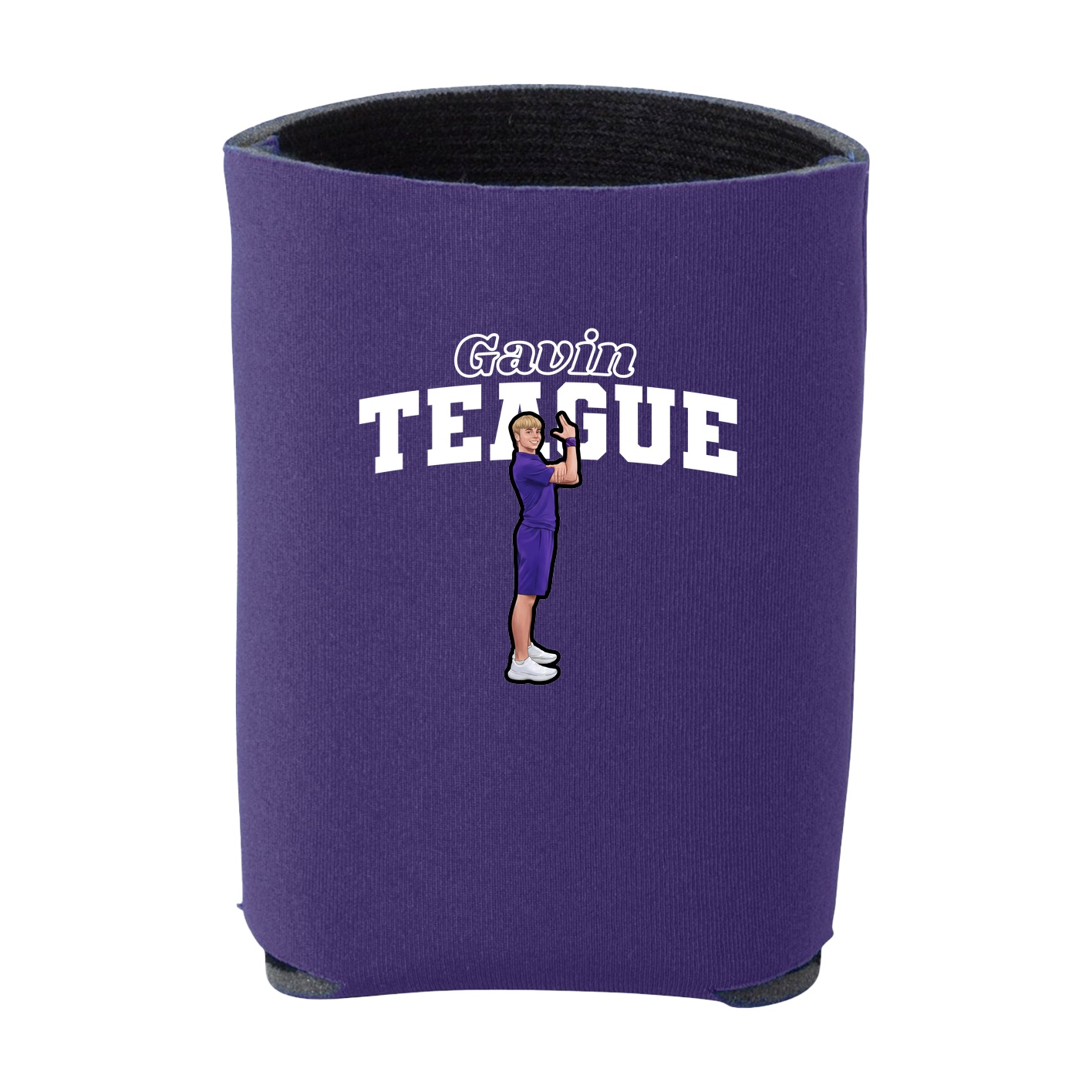 Can Holder — Name Arch in Purple
