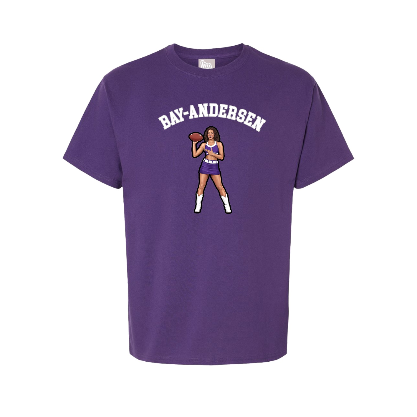 Youth Tee — Classic in Purple