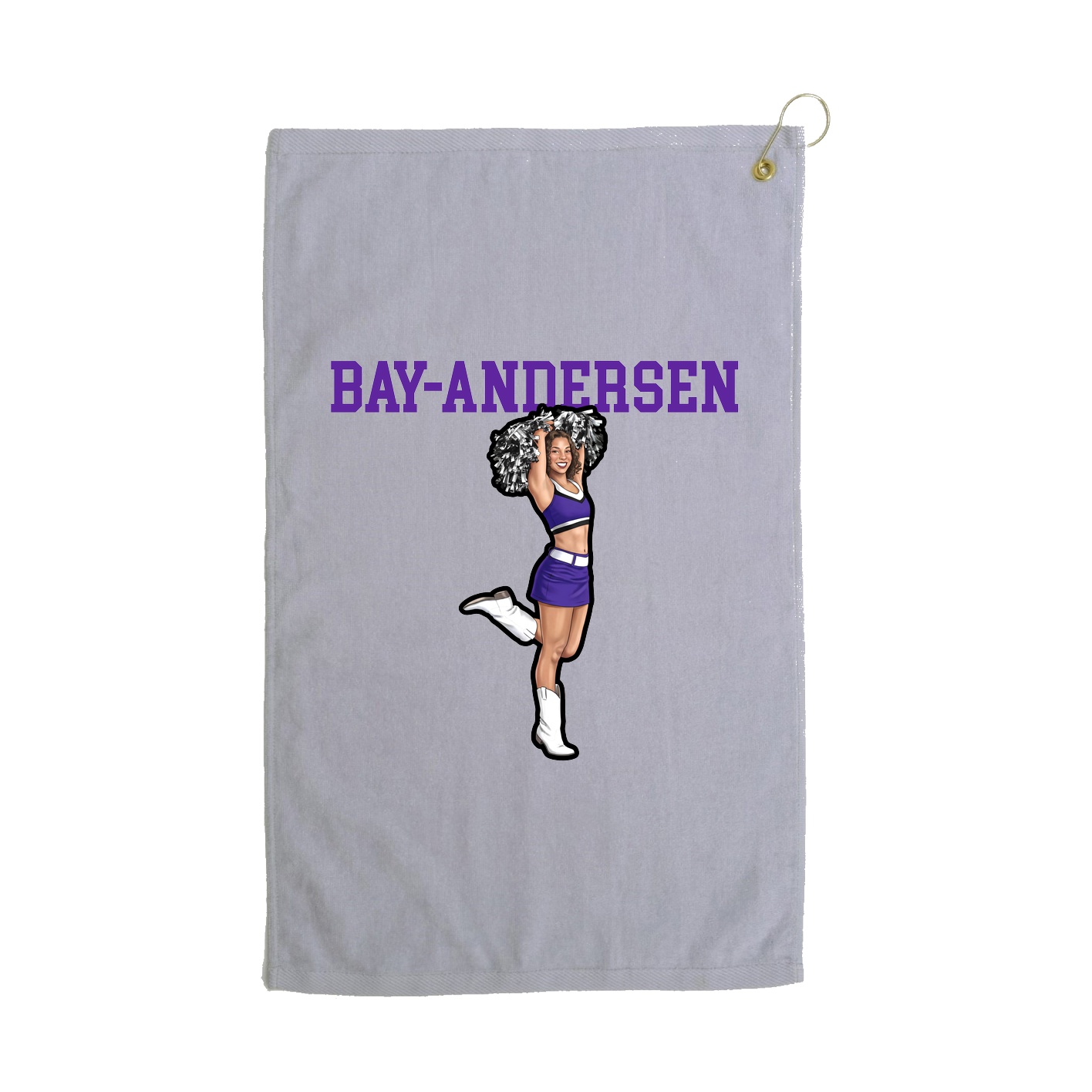 Golf Towel — Classic in Grey